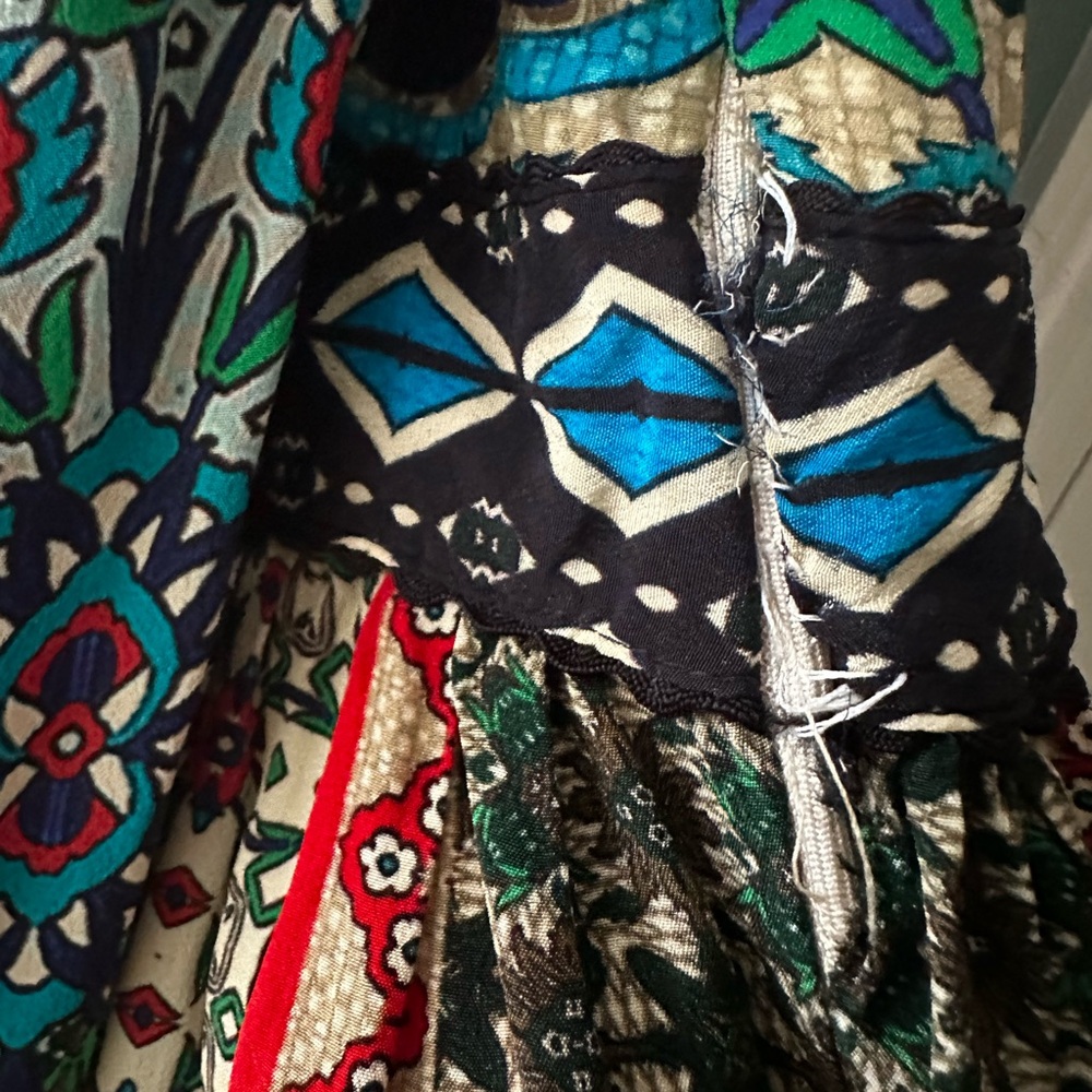 Multicolor Bohemian Maxi Dress Bhanuni by Jyoti - Picture 2 of 4